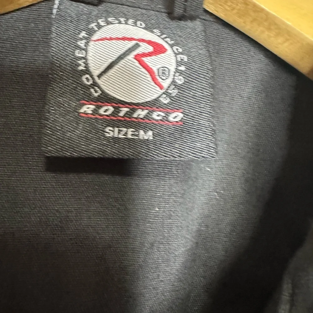Rothco Black Flight Suit with Patches